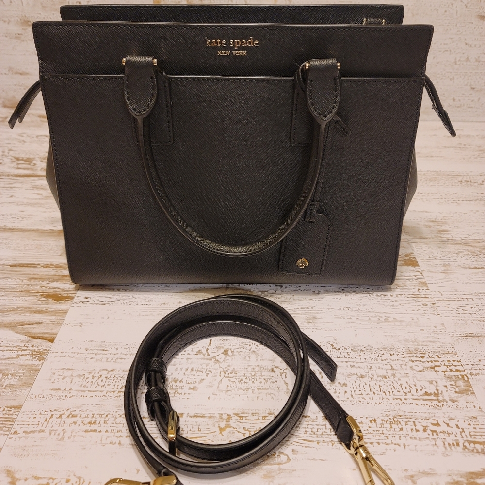Kate spade black satchel